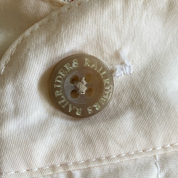 Rail Riders NWT Adventure White Lightweight Quick Dry Outdoor Henley Shirt 3039 - Picture 6 of 16